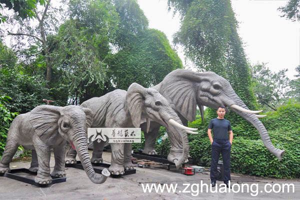 華龍i藝術(shù)動(dòng)物主題公園戶(hù)外擺件園林景觀動(dòng)物小品 