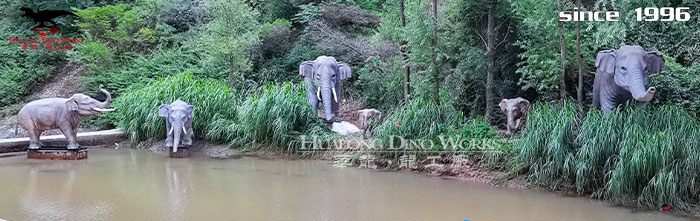 華龍科技 景區(qū)商場親子動物主題樂園動物展